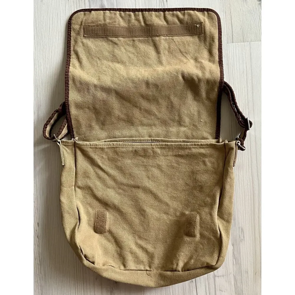 Universal Studios Harry Potter Ministry of Magic Brown Canvas Messenger Bag